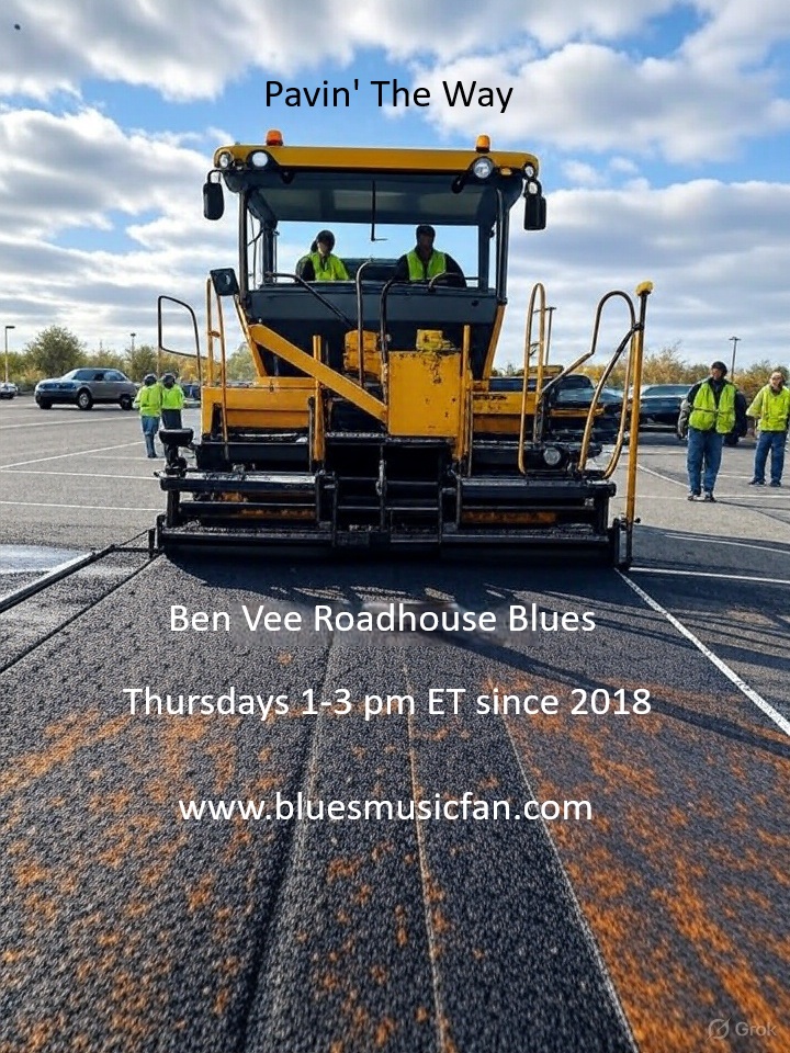 Pavin’ the Way Blues 1-3 pm ET